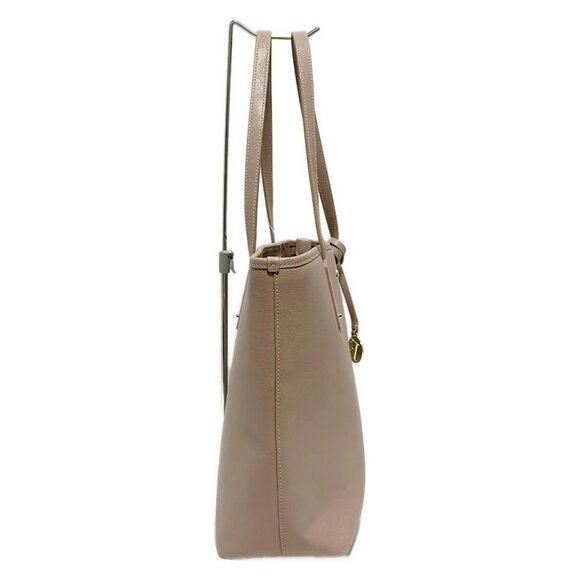 Auth FURLA - Light Pink Leather Shoulder Bag - Picture 7 of 9